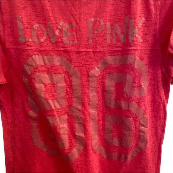 Pink Victoria Secret Pink Tee Shirt Sz M - Picture 5 of 7